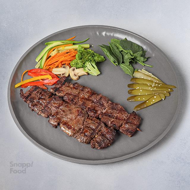 کباب چنجه دو سیخ